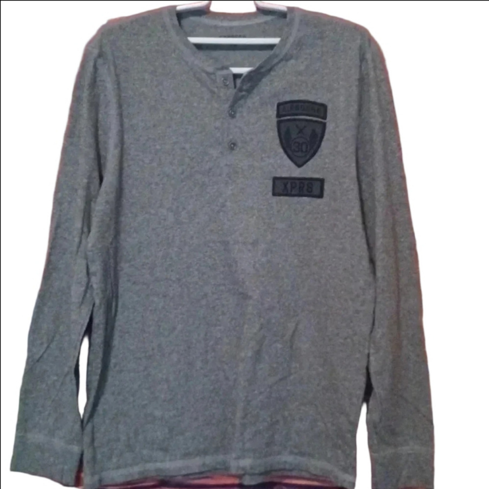 MEN'S Express long sleeve shirt Size Medium Casual